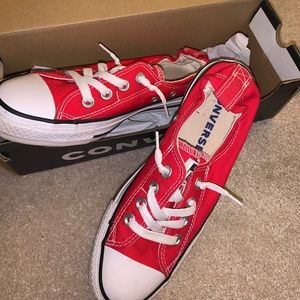 Red converse